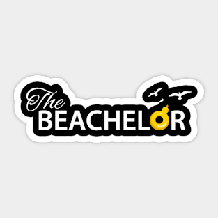 Beachelor Beach T-Shirt Bachelor Party Shirt For Groom Sticker